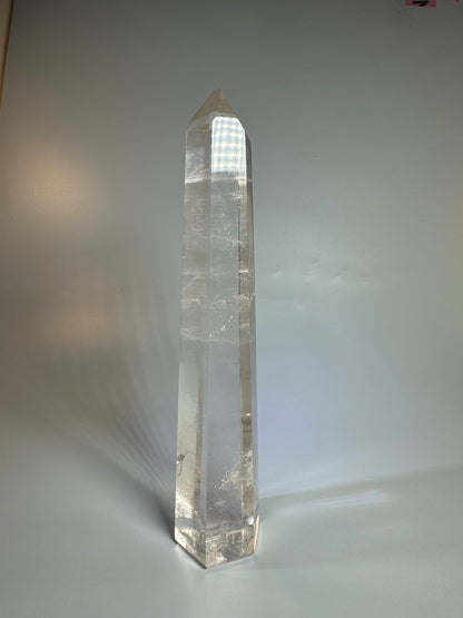 Bergkristallspitze (ultra klar!) - 27cm, 988g