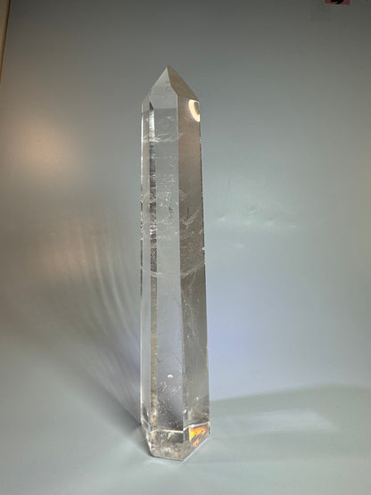 Bergkristallspitze (ultra klar!) - 27cm, 988g