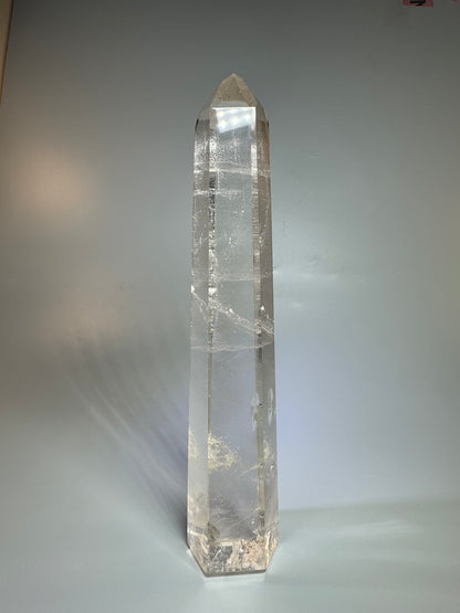 Bergkristallspitze (ultra klar!) - 27cm, 988g