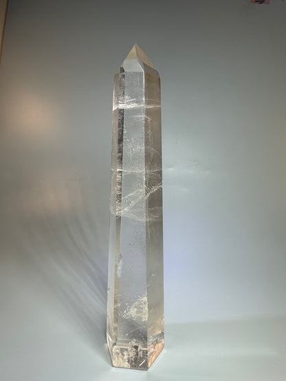 Bergkristallspitze (ultra klar!) - 27cm, 988g