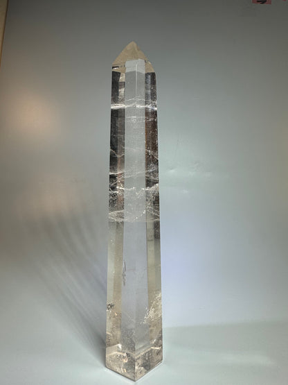 Bergkristallspitze (ultra klar!) - 27cm, 988g