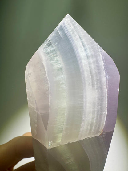 Wunderschöne Pastel Fluorit Spitze - 12.6cm, 337g