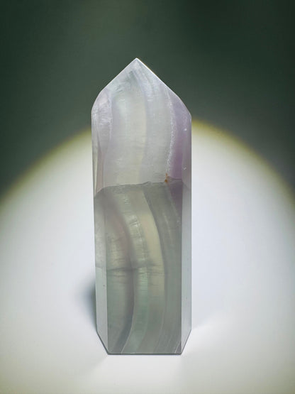 Wunderschöne Pastel Fluorit Spitze - 12.6cm, 337g