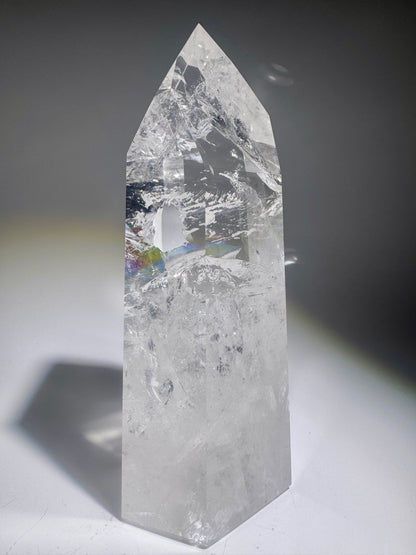 Lemurian Kristallspitze aus Bahia, Brasilien – 15cm, 739g