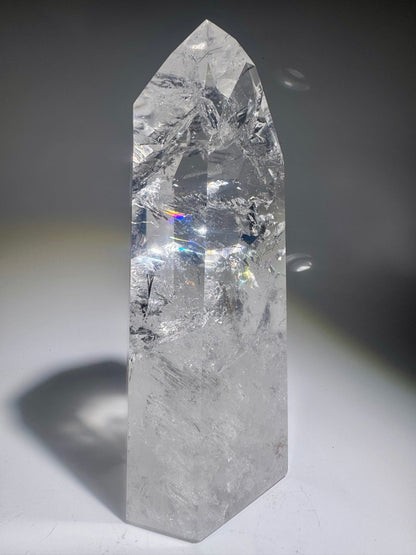 Lemurian Kristallspitze aus Bahia, Brasilien – 15cm, 739g