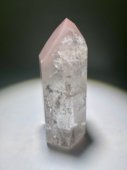 Wunderschöne Pink-Lithium-Spitze 💖 - 7.6cm, 113g