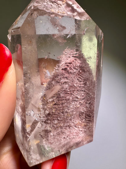 Aussergwöhnliche Pink-Lithium-Spitze 💖 - 5.7cm, 114g