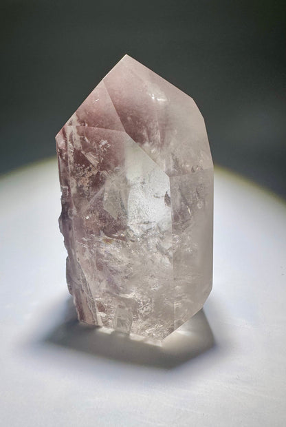 Sehr schöne Pink-Lithium-Spitze 🌸 - 7.2cm, 158g