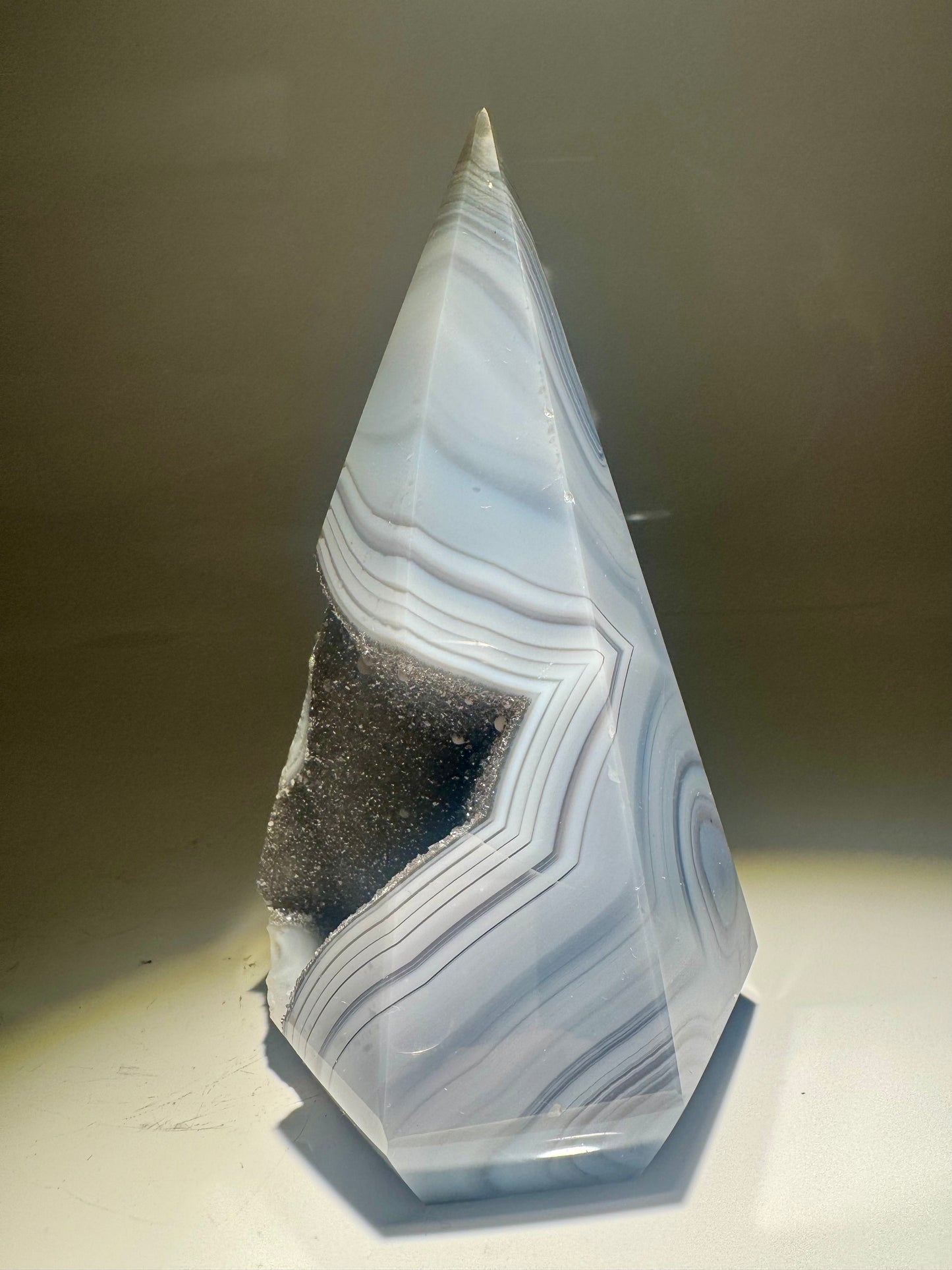 Achat-Geode Uruguay 13,3 cm – Traumstück kaufen 💎