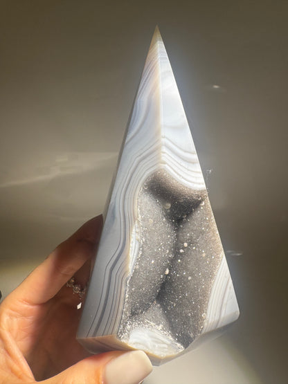 Achat-Geode Uruguay 13,3 cm – Traumstück kaufen 💎