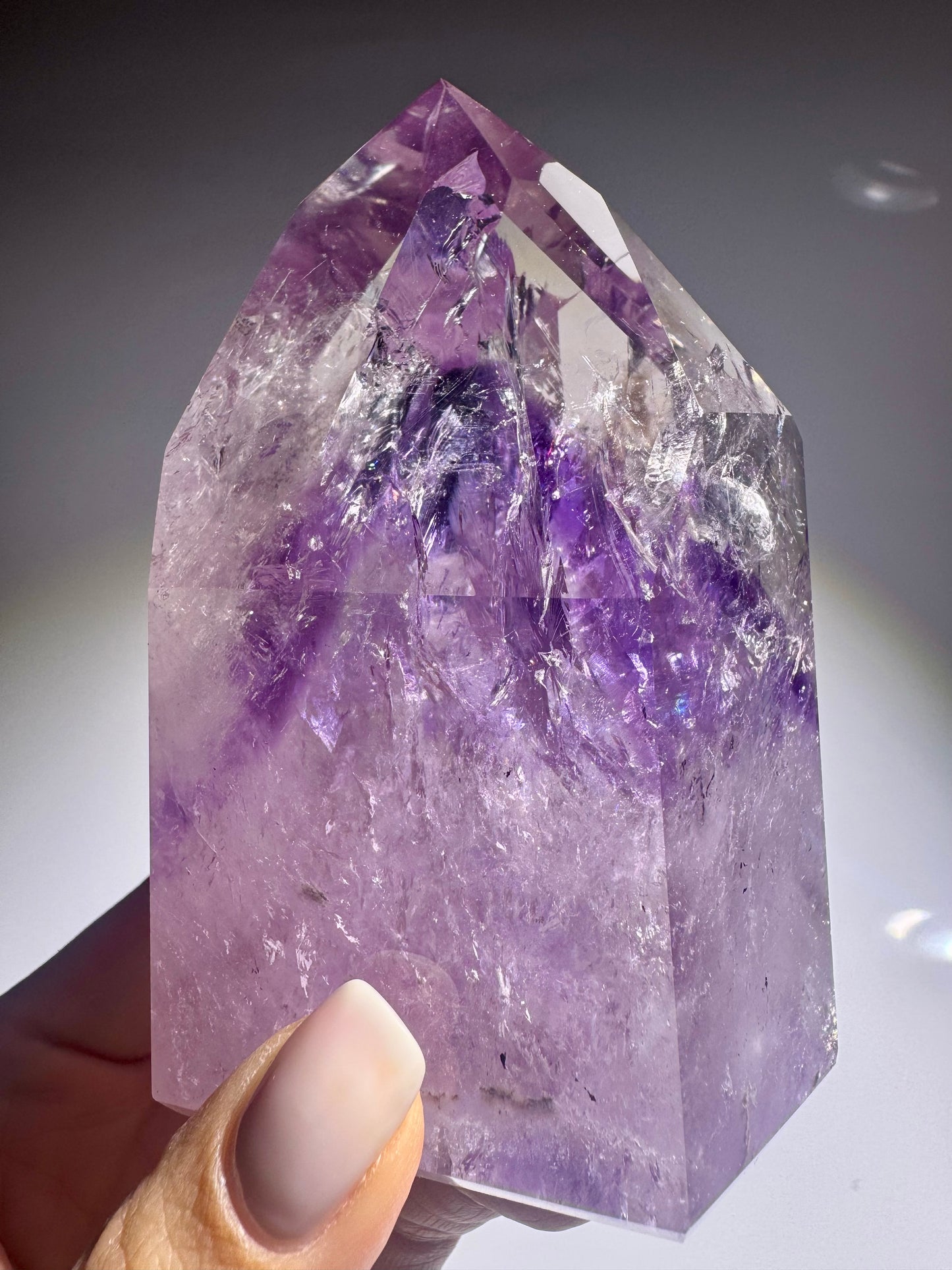 Phantom Amethyst, Premiumqualität 10.4 cm, 505 g, Brasilien