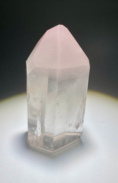 Grosse schöne Pink-Lithium-Spitze 💖 - 6.2cm, 88g
