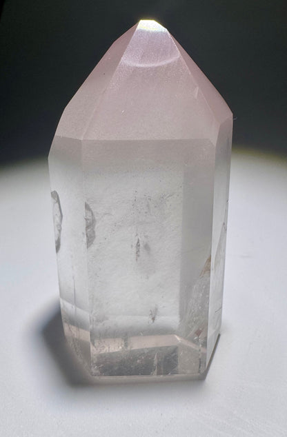 Grosse schöne Pink-Lithium-Spitze 💖 - 6.2cm, 88g