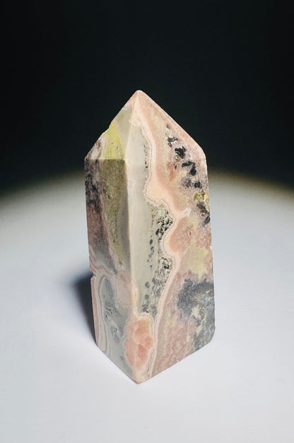 Wunderschöne Rhodochrosit Spitze mit wunderbarem Farbverlauf 💕 - 4.7cm