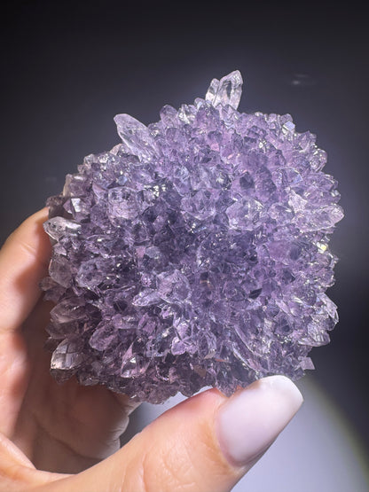 Exklusive Amethystblüte aus Uruguay – ca. 9.5 cm Stalaktit Kristall