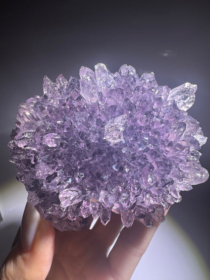 Exklusive Amethystblüte aus Uruguay – ca. 9.5 cm Stalaktit Kristall