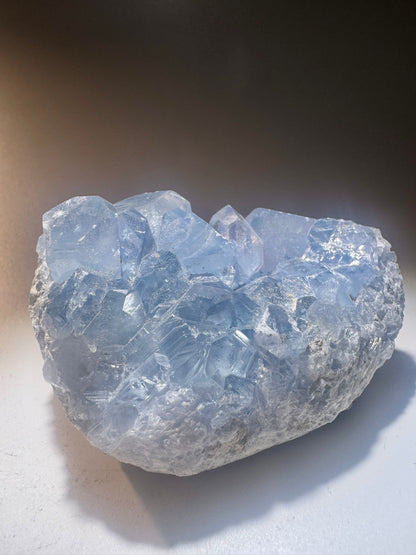 Celestin Stufe aus Madagaskar 💎 Klar & funkelnd ✨ Museumsqualität 8.3cm