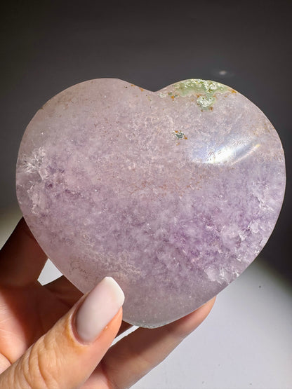 Bezauberndes Amethyst-Herz 9,5 cm – Traumstück aus Kristall 💜💎