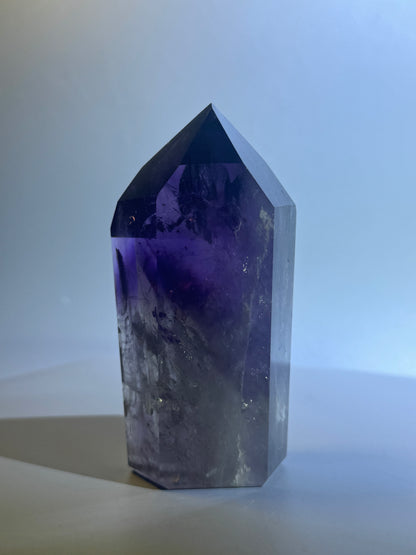 Amethyst Phantom Bergkristall Spitze - 10cm, 304g