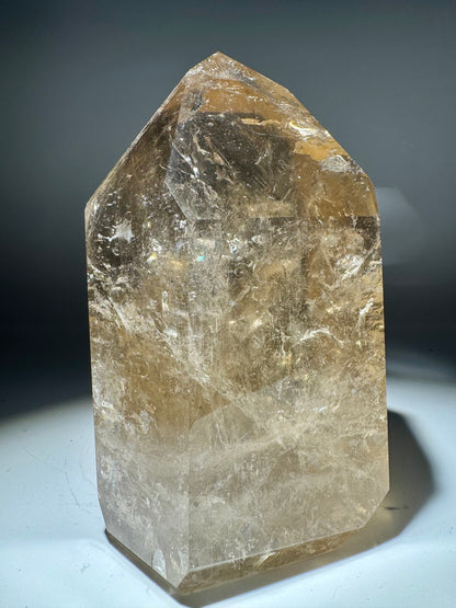 Natur-Citrin 14 cm – 1,5 kg – Premium Qualität aus Brasilien 🍯✨