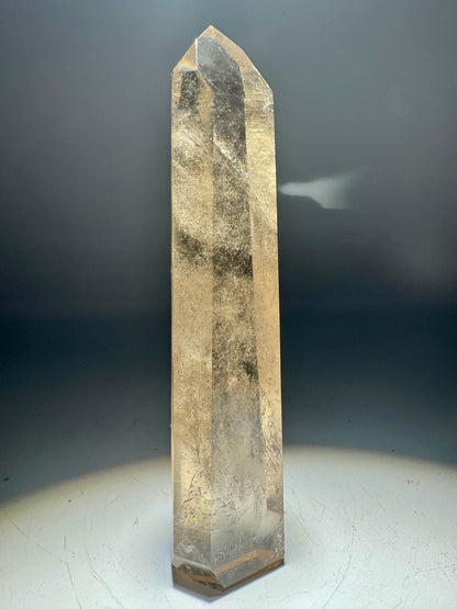 Natur-Citrin 13 cm – 132 g 🍯 Extra klare Premium Qualität Brasilien