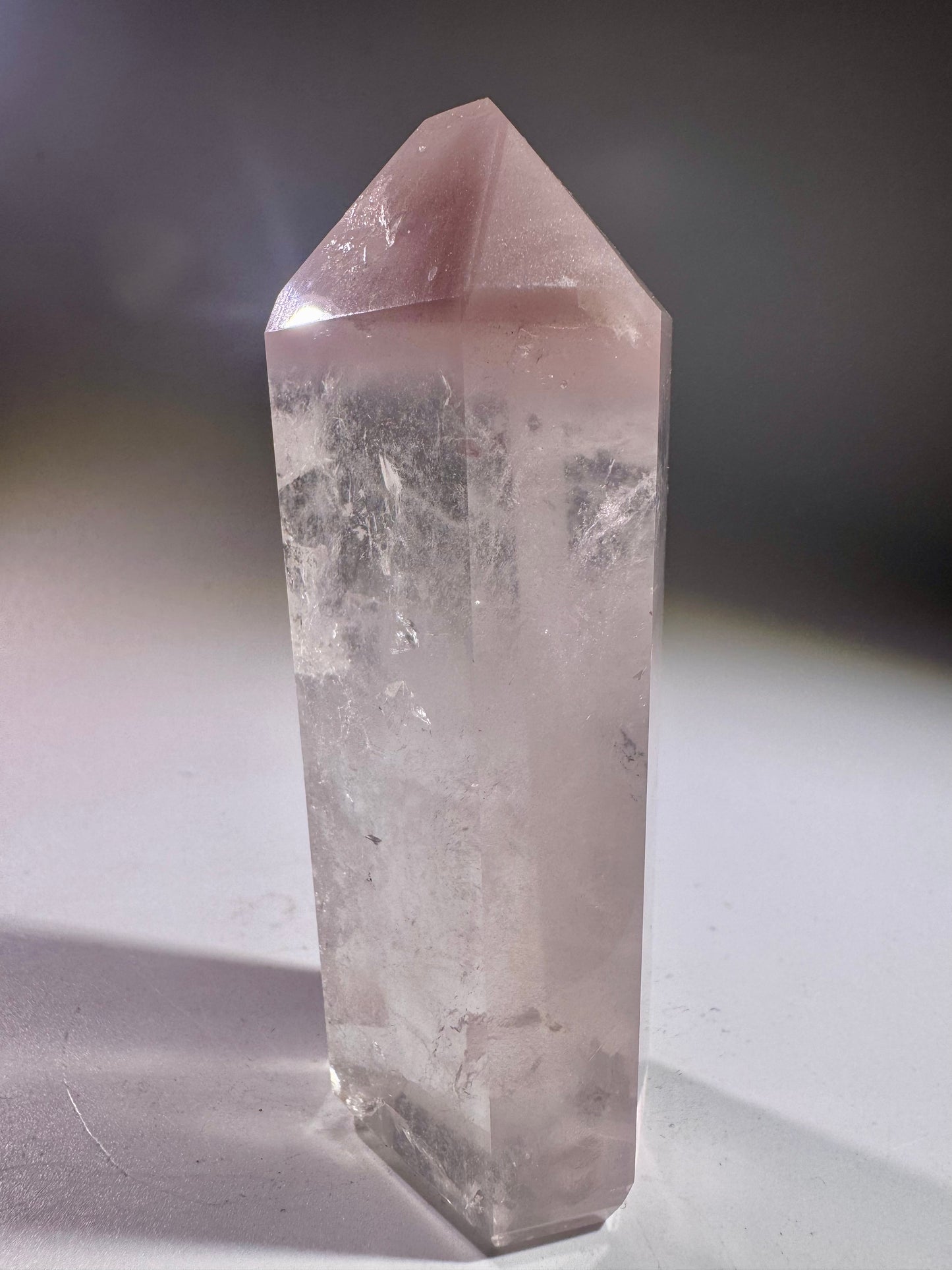 Pink Lithium Kristall 10 cm – Hochklare Rarität in Museumsqualität (210 g) aus Brasilien