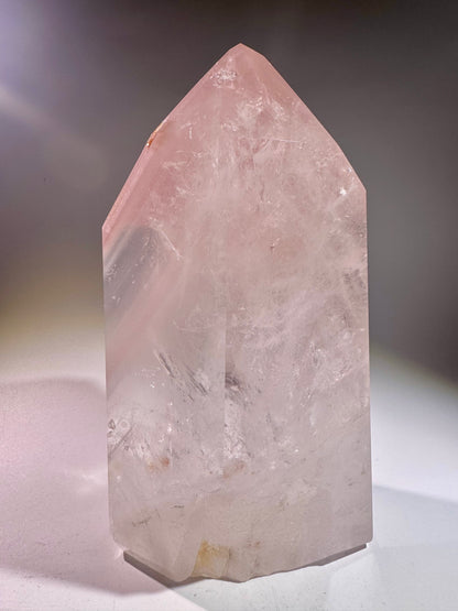 Pink-Lithium Kristall mit Phantomen – 19,5 cm – 2,5 kg – Museumsqualität aus Brasilien