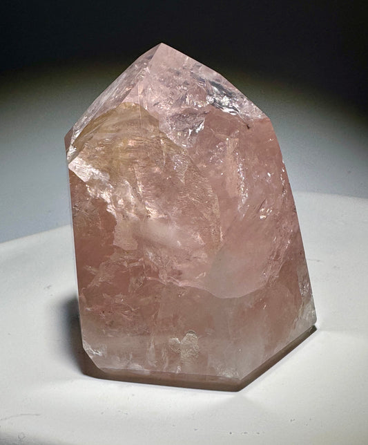 1A Rosenquarz Spitze 🩰 - 5.5cm, 137g