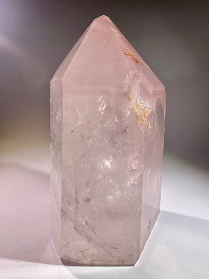 Pink-Lithium Kristall mit Phantomen – 19,5 cm – 2,5 kg – Museumsqualität aus Brasilien