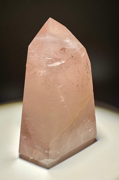 High-Quality Rosenquarz Spitze 🎀 - 7.4cm, 207g