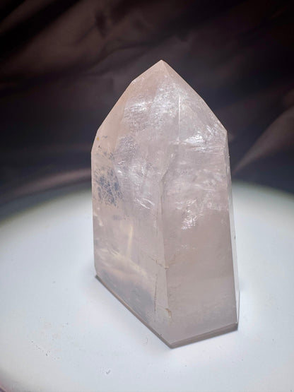 High-Quality Rosenquarz Spitze 🎀 - 6cm, 98g