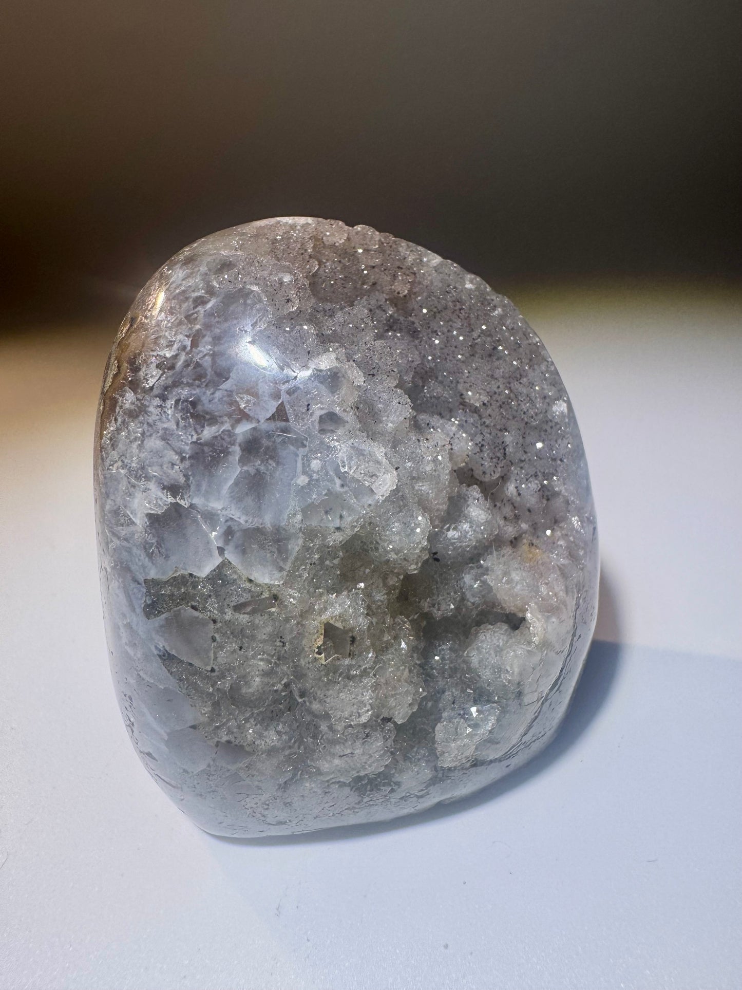 Galaxy Rainbow Amethyst aus Uruguay – 5 cm, 137 g · Doppelkristallisation 🌌💎
