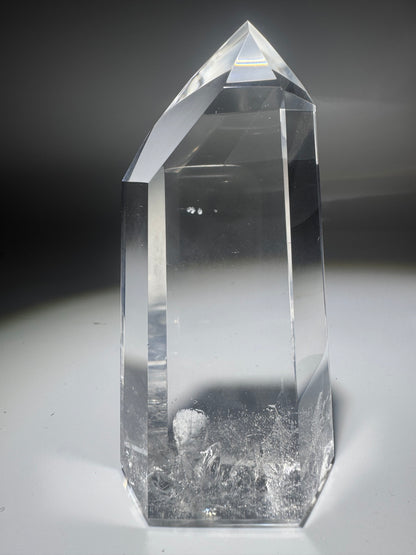 Ultraklare Lemurian Spitze 10,1 cm 267 g Bahia Brasilien