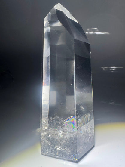 Ultraklare Lemurian Spitze 10,1 cm 267 g Bahia Brasilien