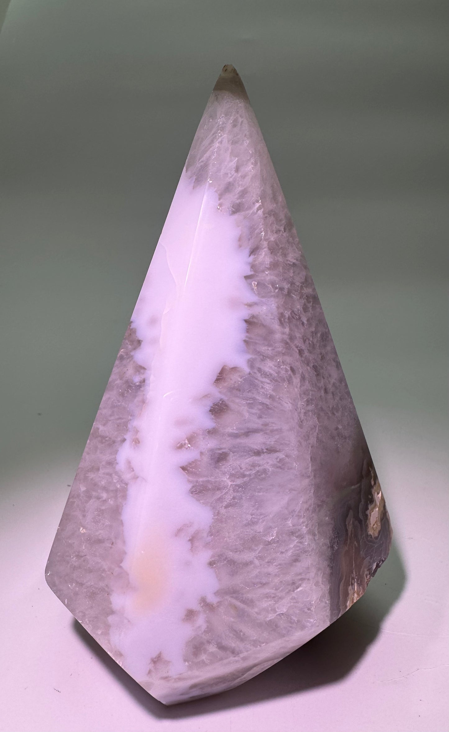 Achat-Diamant aus Brasilien – 17 cm | 1,07 kg 🤍