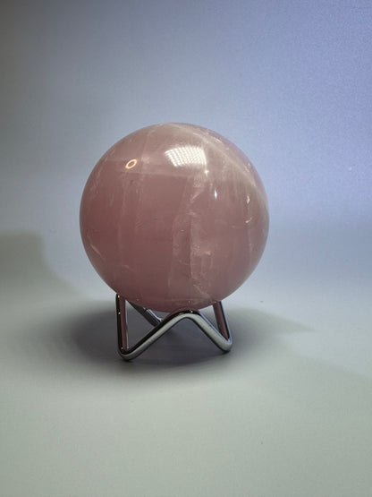 Rosenquarz Kugel - 7cm, 472g