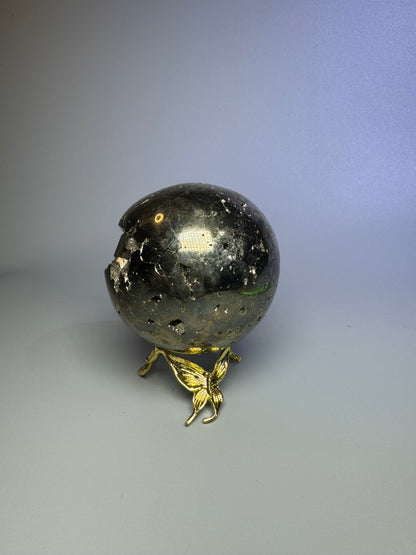 Pyrit Kugel - 6cm, 516g