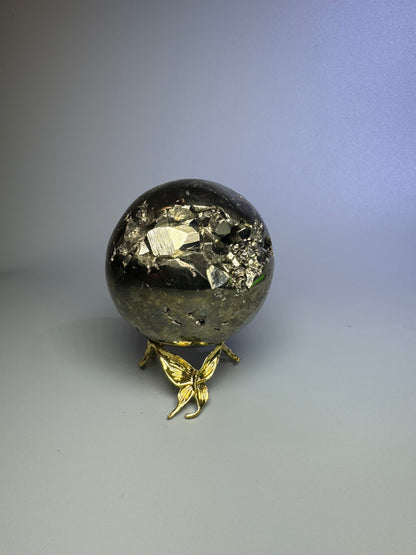 Pyrit Kugel - 6cm, 516g