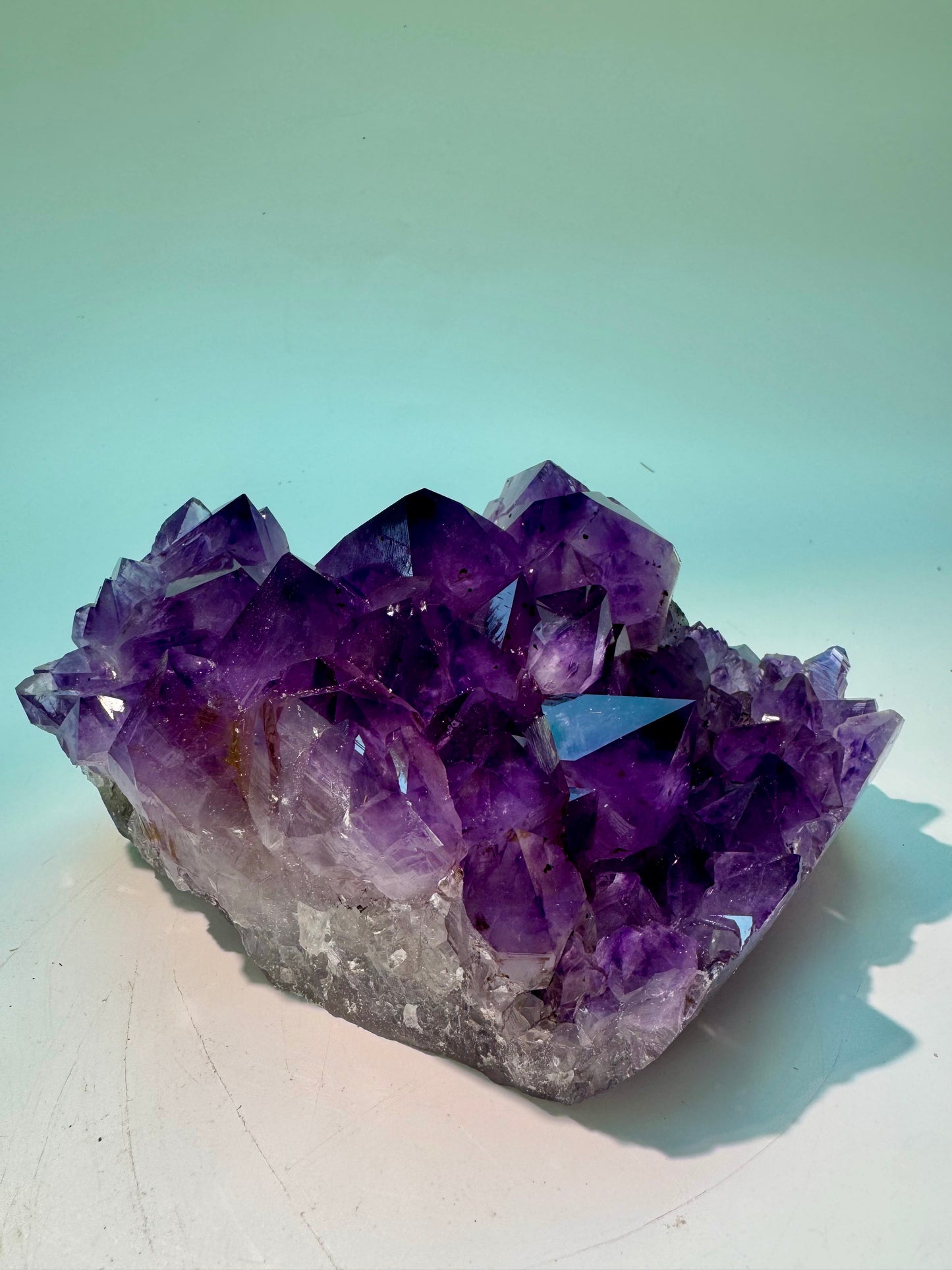 Amethyst Druse 1,66 kg – Amethyst Cluster 15 cm