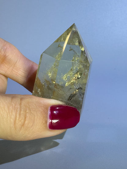 Mini Citrin Spitze - 5cm