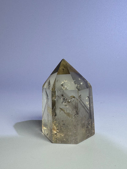 Mini Citrin Spitze mit Phantom - 4.5cm