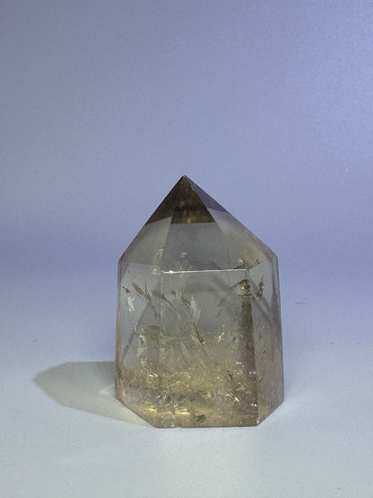 Mini Citrin Spitze mit Phantom - 4.5cm