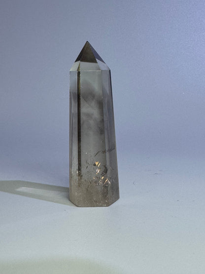 Mini Citrin Spitze mit Phantom - 6cm
