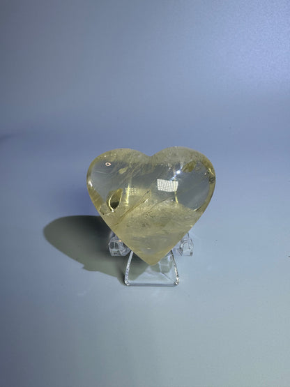Citrin Herz - 5cm
