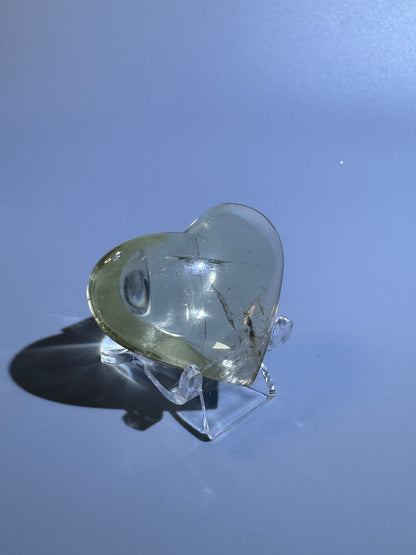 Bezauberndes Citrin Herz - 4.5cm