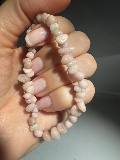 Bezauberndes 3er Edelstein-Armbandset – Morganite, Jade & Rosenquarz ✨💗