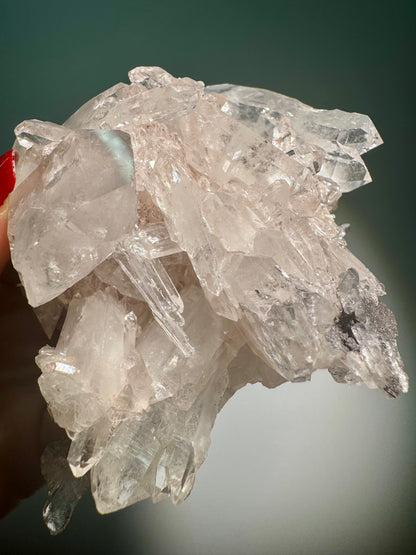 Grosse sehr schöne Rosa Lemurian Stufe 💖 - 9cm, 187g