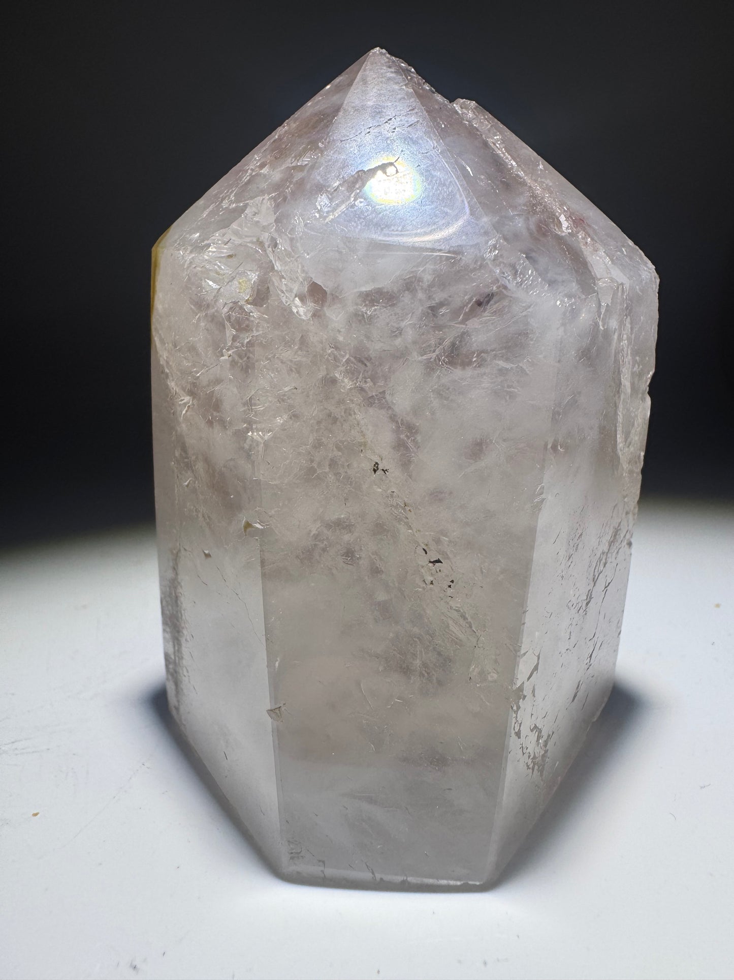 Bezaubernder Rosa Rainbow Amethyst 7.5 cm Uruguay