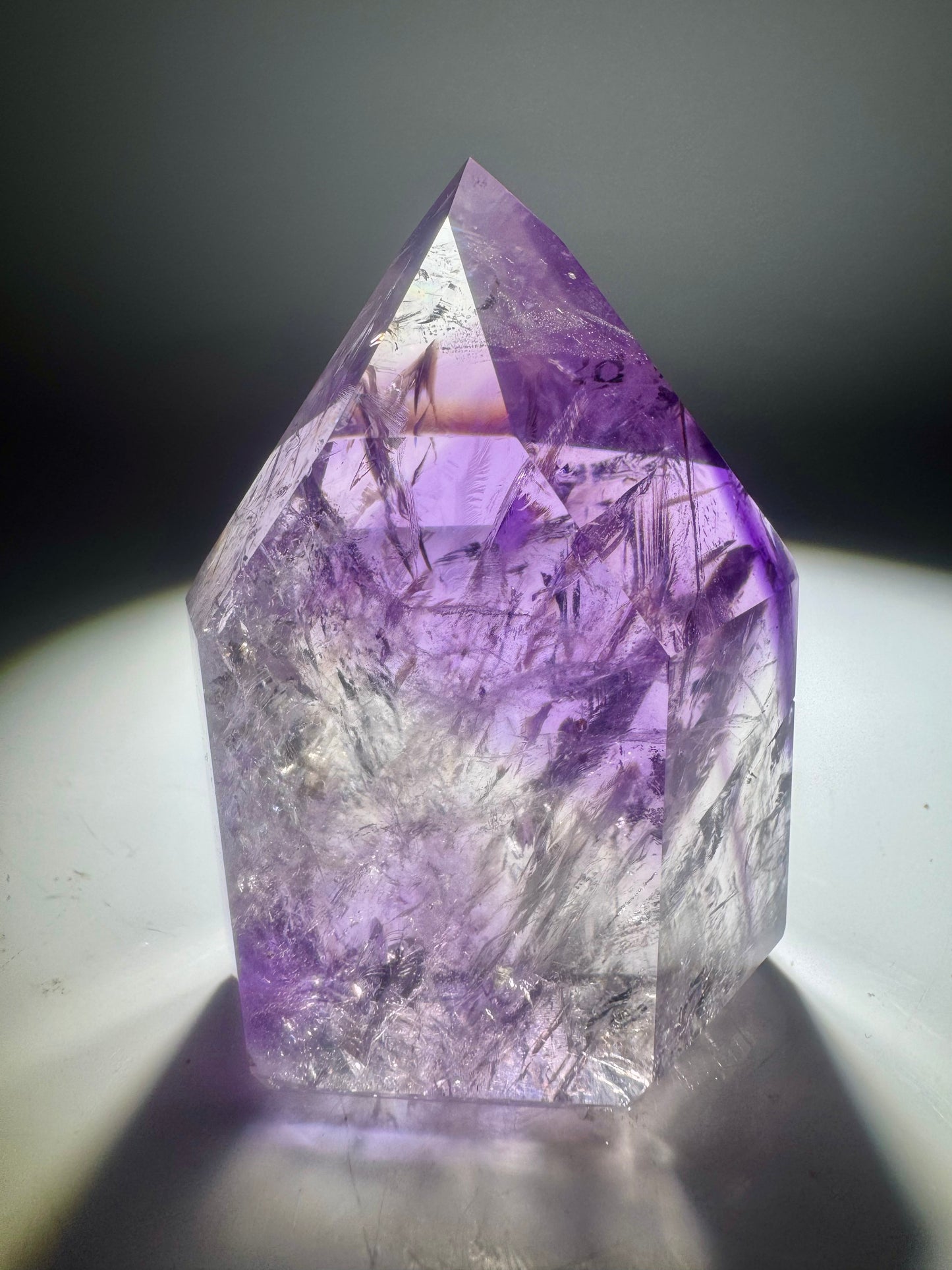 Phantom Amethyst – Premiumqualität – 6.1 cm – 112 g – Brasilien