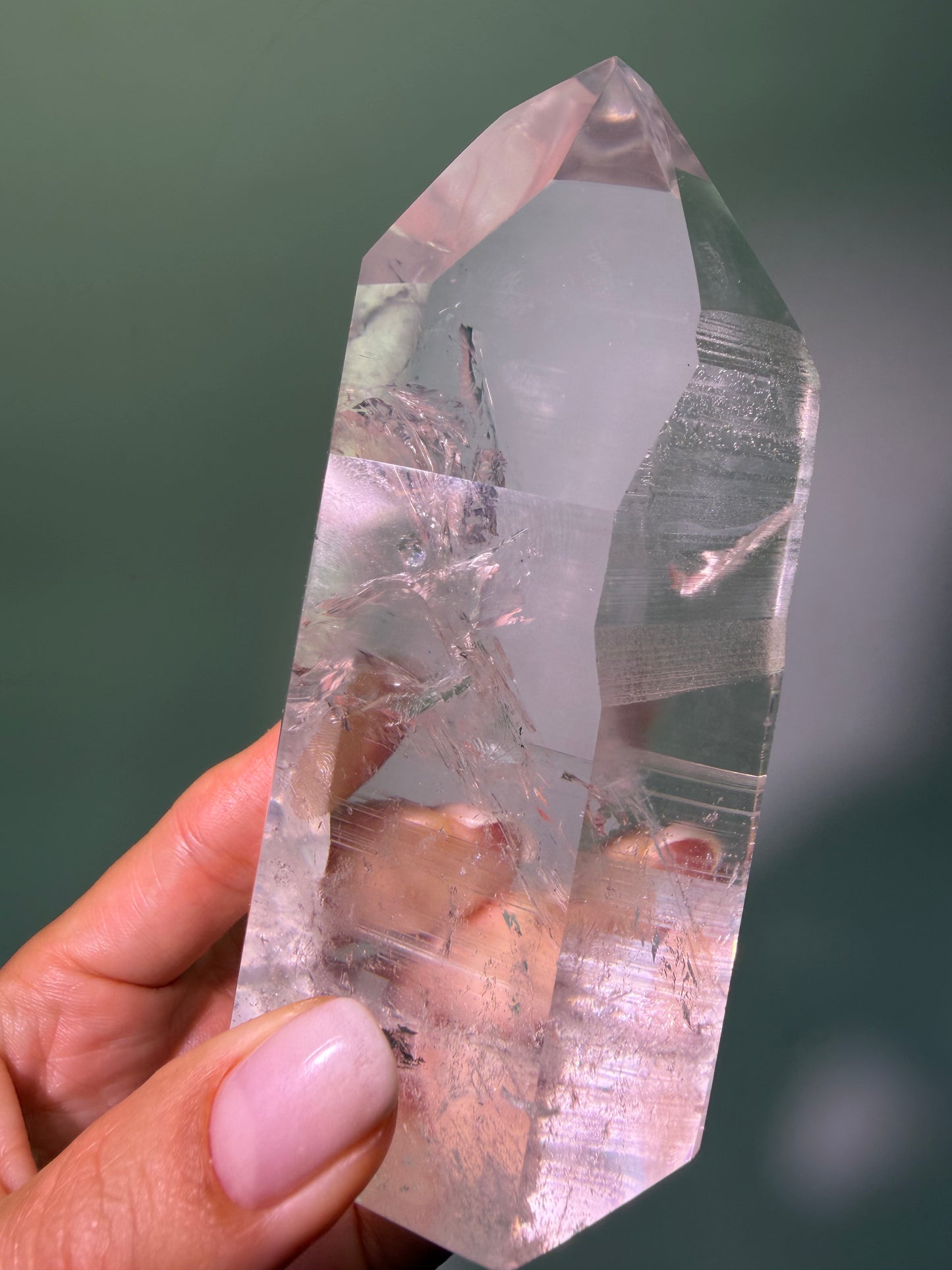 Lemurian Kristall 11.1 cm, 472 g | Lemurian Linien